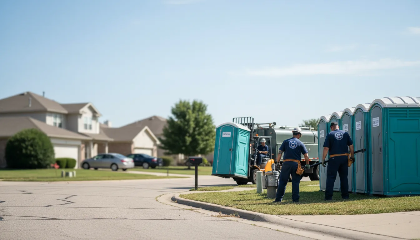 Porta Potty Rental in Jermyn, TX near me